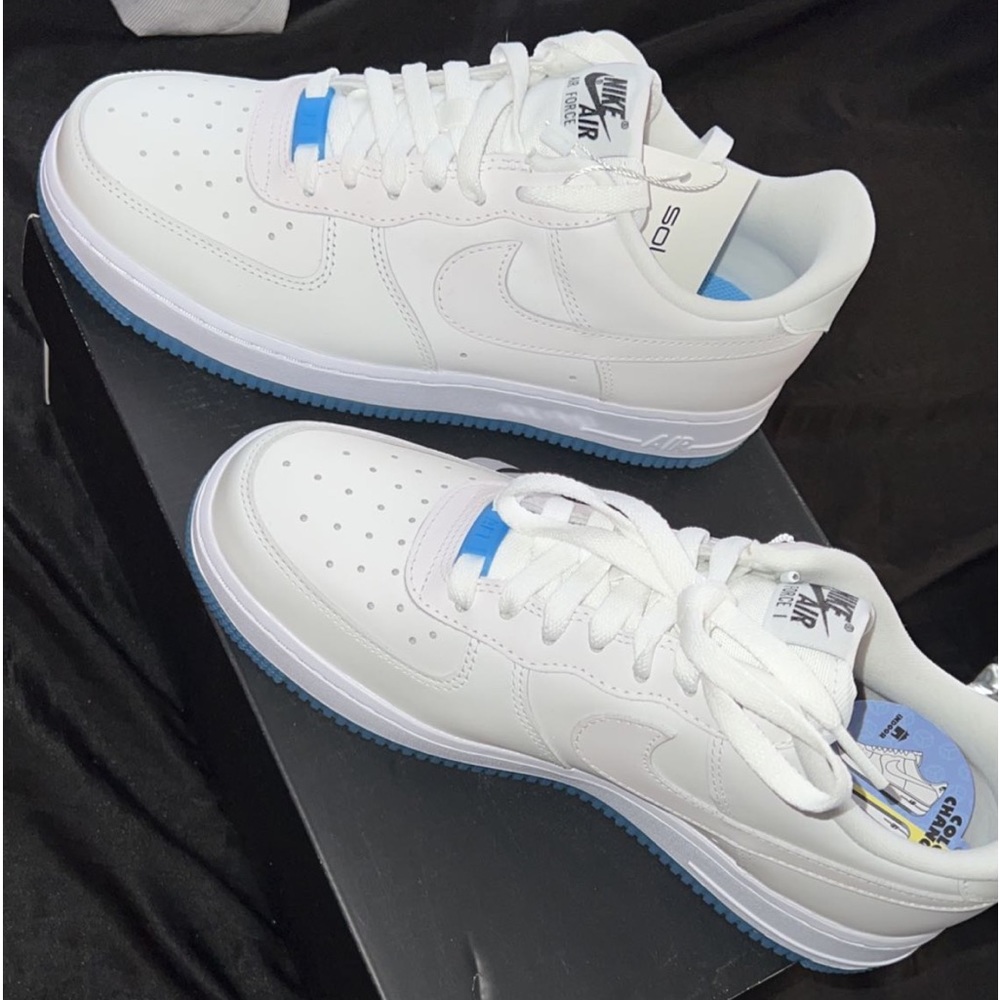 color changing air forces!! they are completely brand new, never worn.